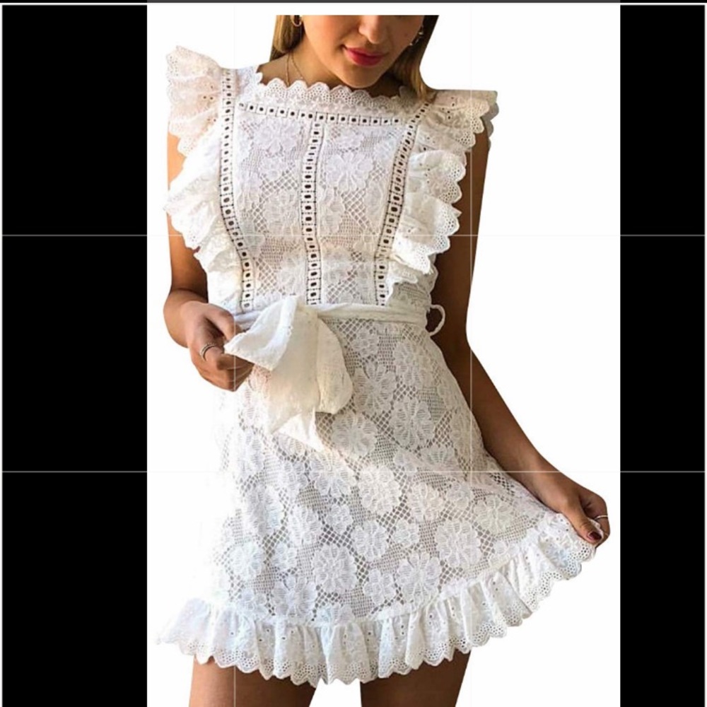 White Lace Dress